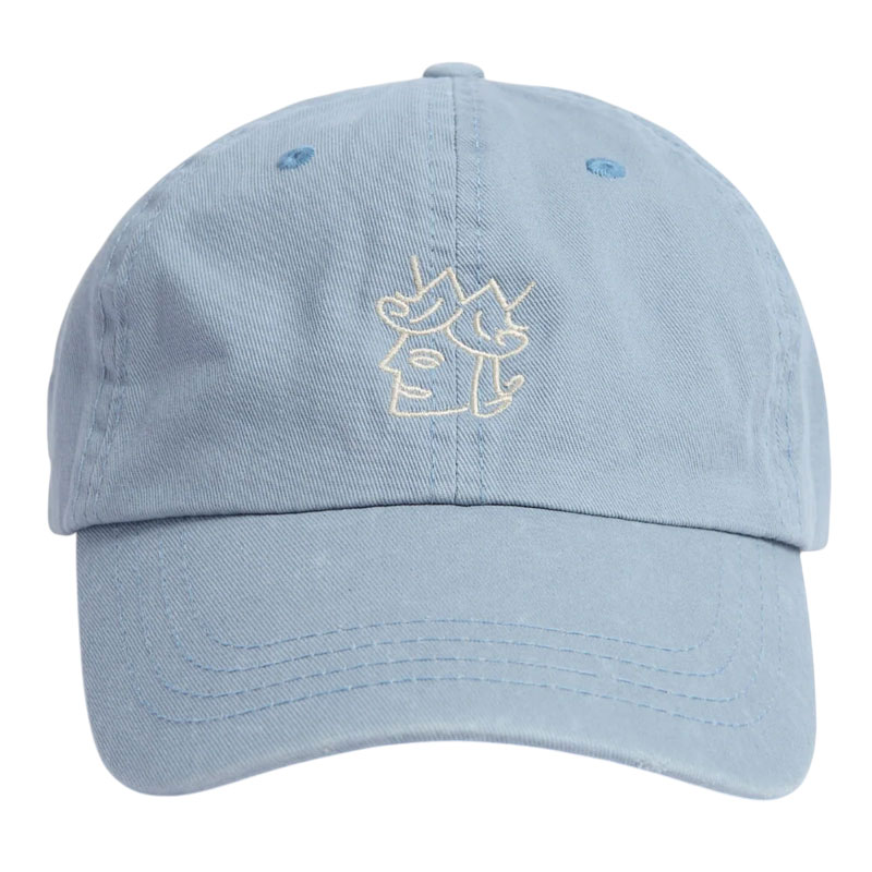 VICTORIA HK 2514001 QUEENHEAD LOGO CAP 老帽 / 棒球帽 (淺藍色)_0