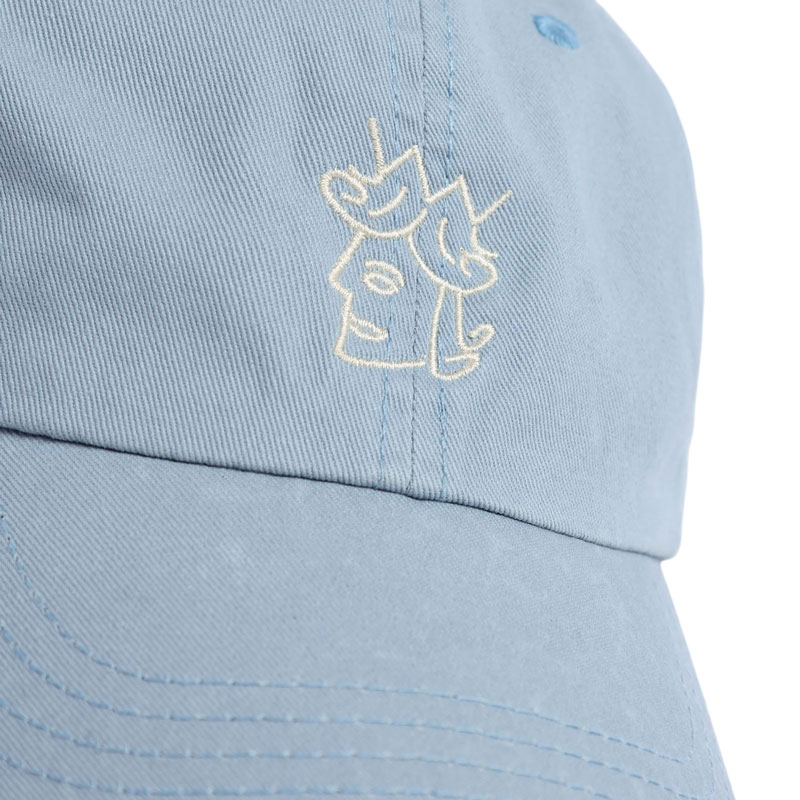 VICTORIA HK 2514001 QUEENHEAD LOGO CAP 老帽 / 棒球帽 (淺藍色)_2