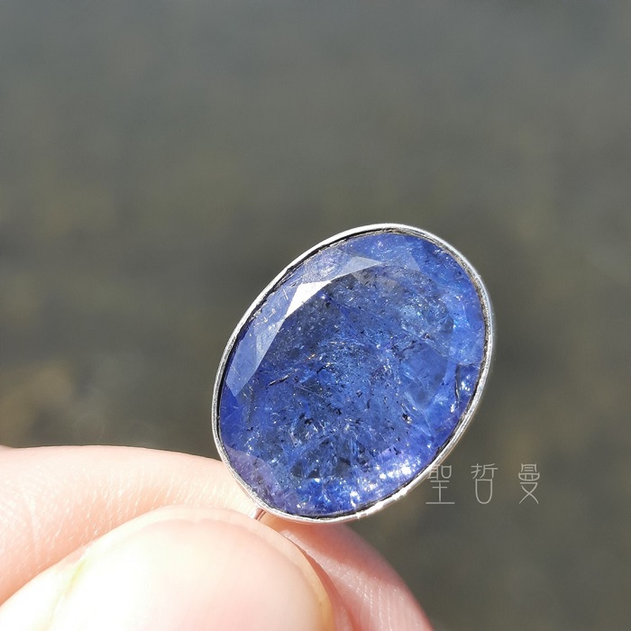 土桑展精選：丹泉石925銀墜0301-1號 Tanzanite 項鍊/吊墜 協助我們找到靈魂的方向，提升與生俱來的能量_5