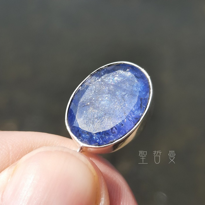 土桑展精選：丹泉石925銀墜0301-1號 Tanzanite 項鍊/吊墜 協助我們找到靈魂的方向，提升與生俱來的能量_6