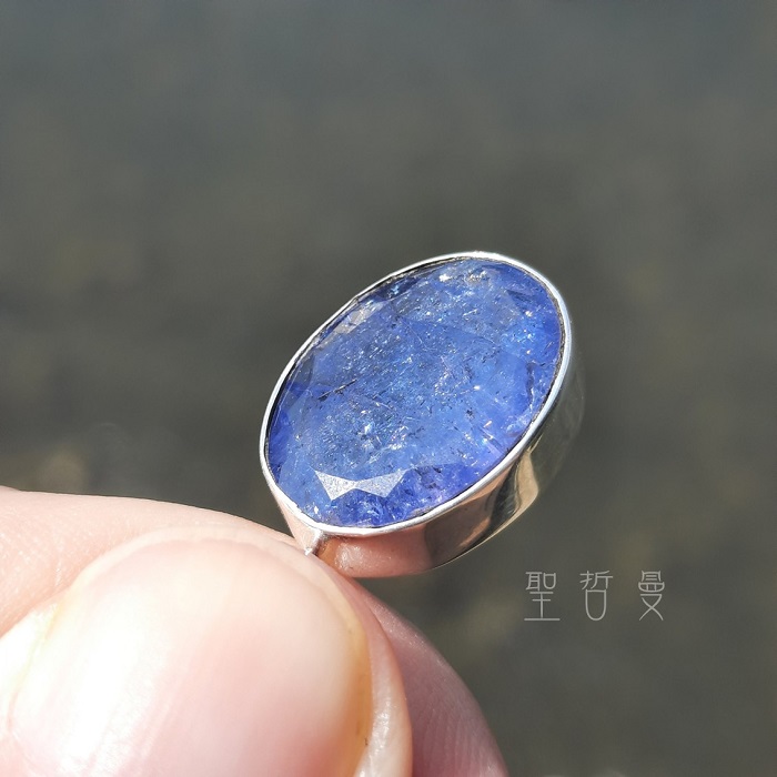 土桑展精選：丹泉石925銀墜0301-1號 Tanzanite 項鍊/吊墜 協助我們找到靈魂的方向，提升與生俱來的能量_7