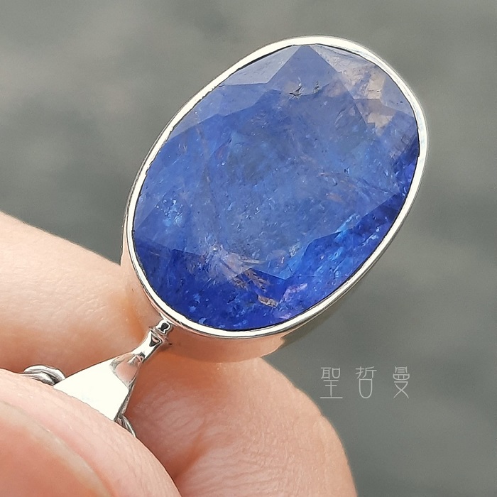 土桑展精選：丹泉石925銀墜0301-5號 Tanzanite 項鍊/吊墜 協助我們找到靈魂的方向，提升與生俱來的能量_3