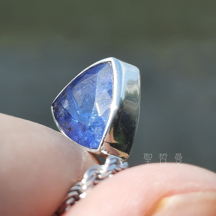 土桑展精選：丹泉石925銀墜0301-8號 Tanzanite 項鍊/吊墜 協助我們找到靈魂的方向，提升與生俱來的能量_7