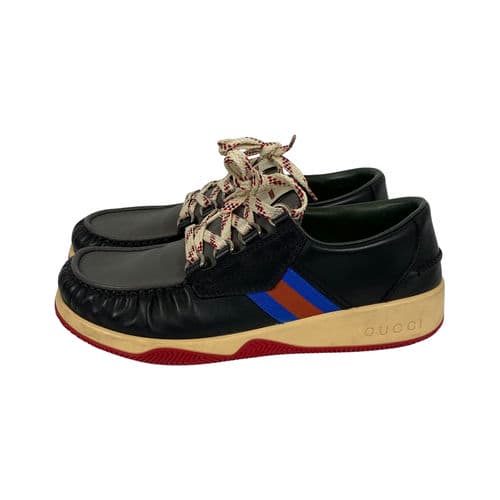 【台中廣三SOGO店】GUCCI/低筒運動休閒鞋/UK9/575399