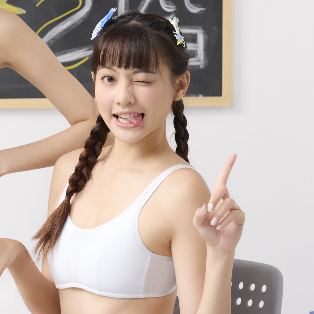 嬪婷-學生系列-ACE ICE涼爽纖維 AA70-85罩杯第二階段內衣(晴空藍) BB1632D3