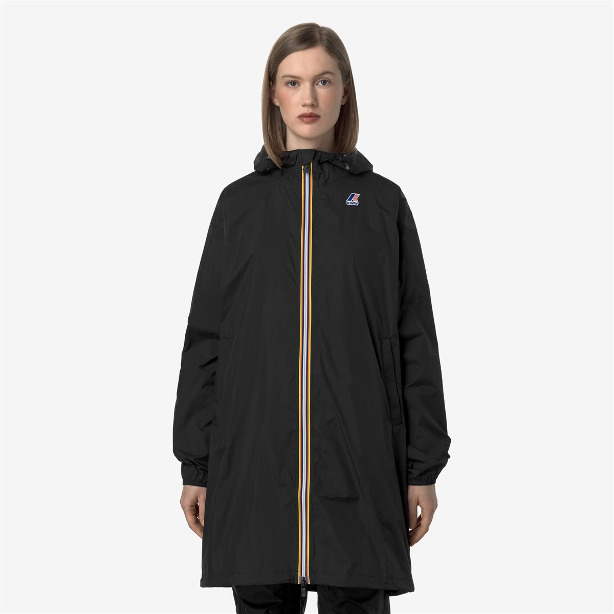 LE VRAI 4.0 EIFFEL EAST 中性長版風雨衣_BLACK PURE_3
