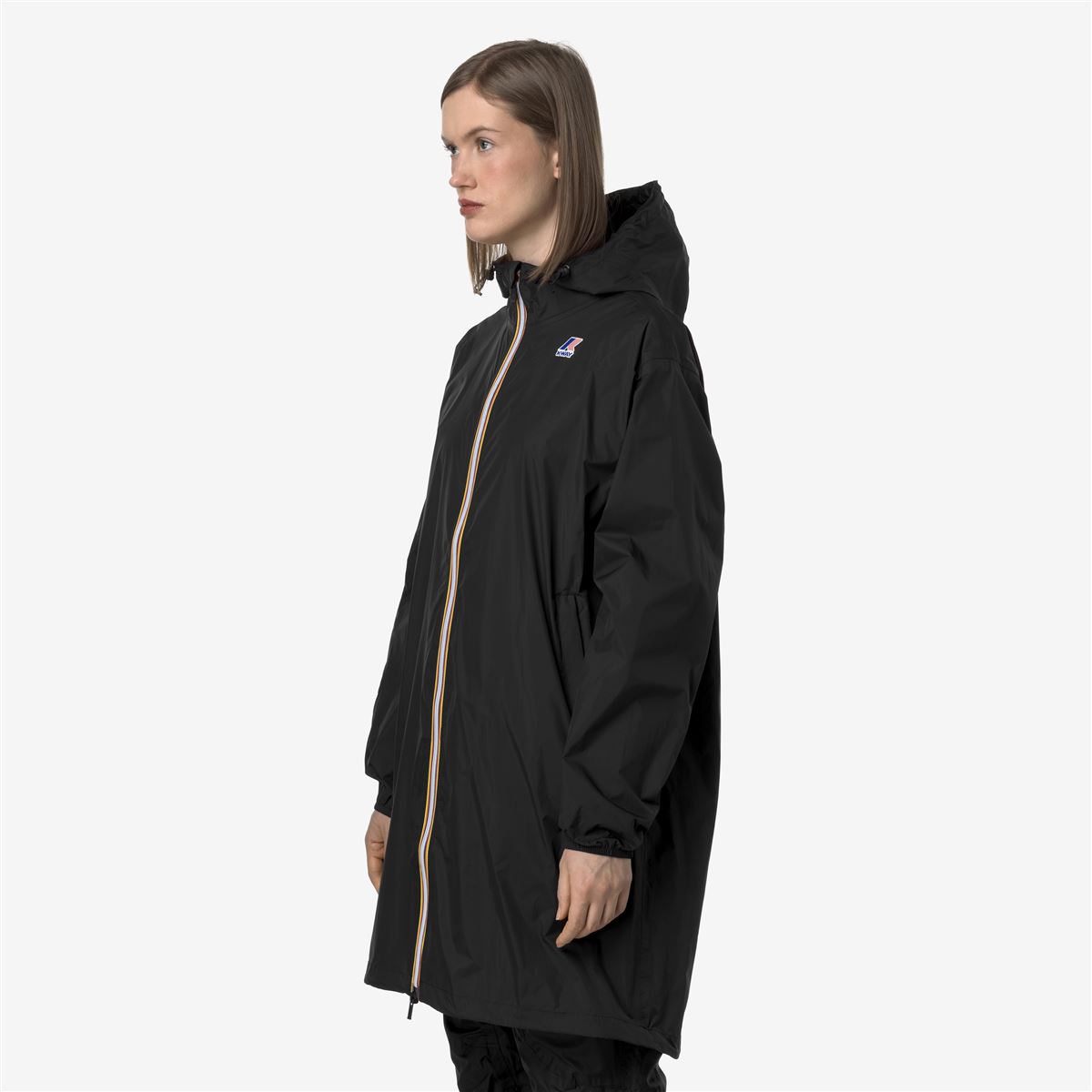LE VRAI 4.0 EIFFEL EAST 中性長版風雨衣_BLACK PURE_4