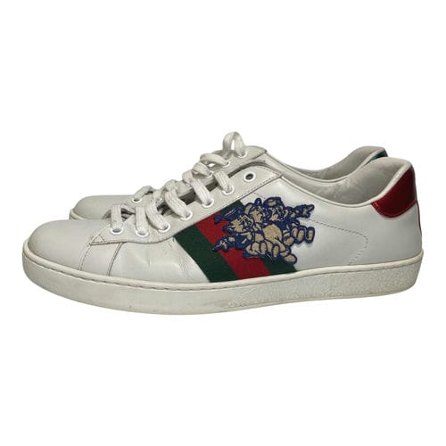 【南港店】GUCCI/低筒運動休閒鞋/UK81/2/552868 03E