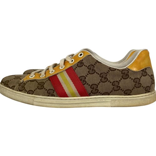 【環球桃園A8店】GUCCI/低筒運動休閒鞋/371/2/234317