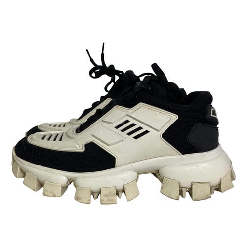 【高雄大立店】PRADA/低筒運動休閒鞋/38/819