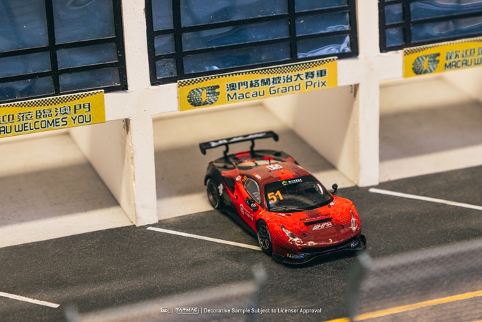 TARMAC WORKS 1/64 法拉利 Ferrari 488 GT3 Macau GT Cup 2022 T64-072-22MGP51_3