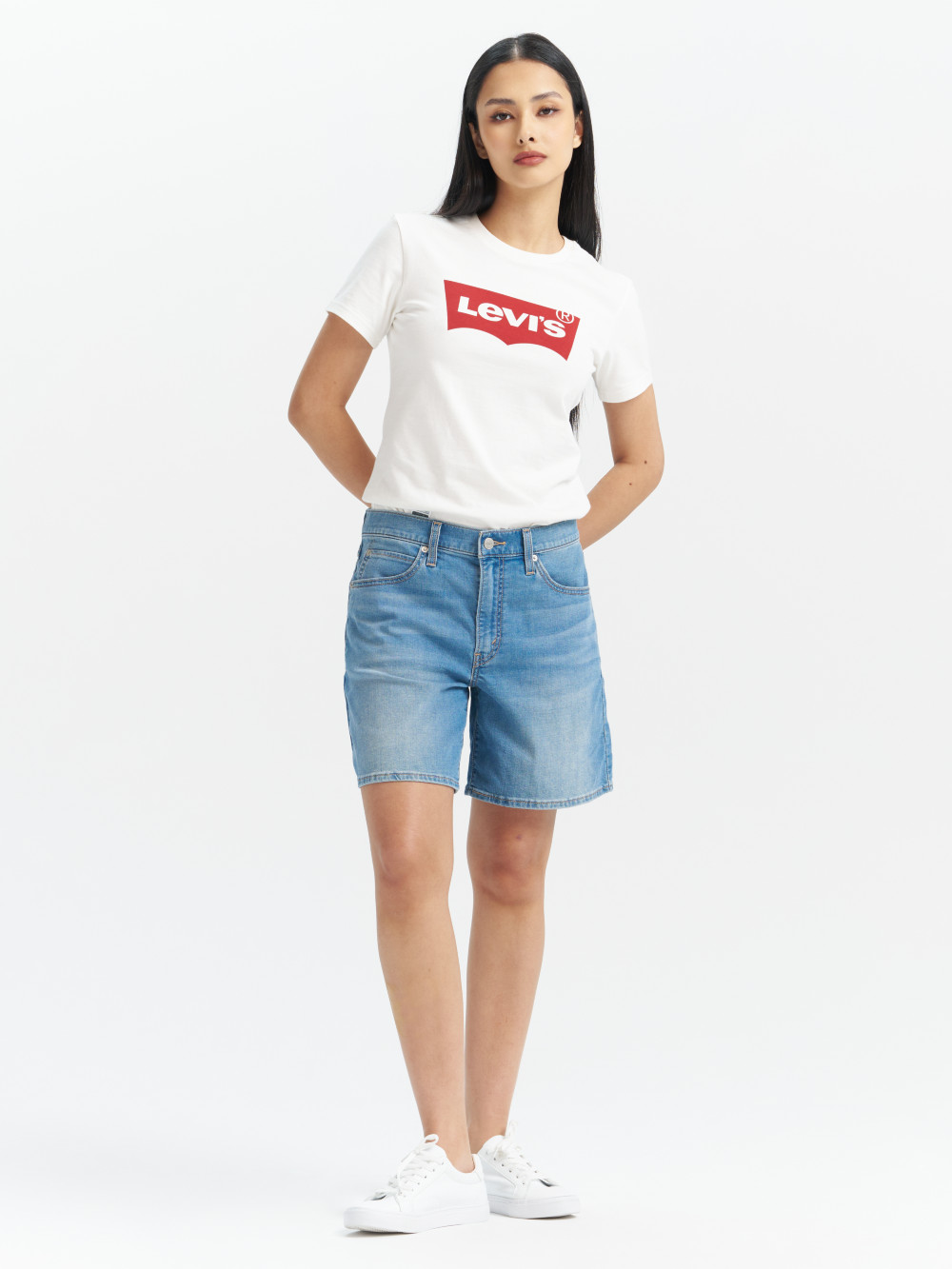 Levi’s® 94’Baggy 女款 中腰寬鬆短褲 女生短褲 牛仔短褲 熱賣單品