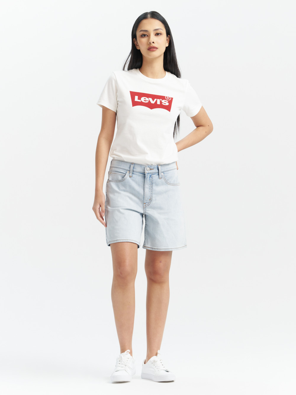 Levi’s® 94’Baggy 女款 中腰寬鬆短褲 女生短褲 牛仔短褲 人氣新品