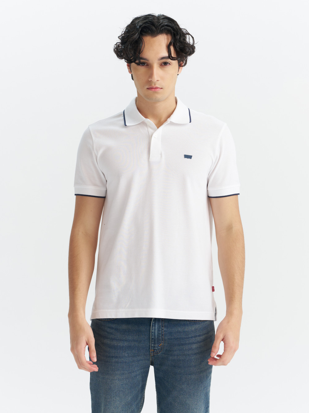 Levi’s® 男款 Polo衫 小logo 白色Polo衫 人氣新品