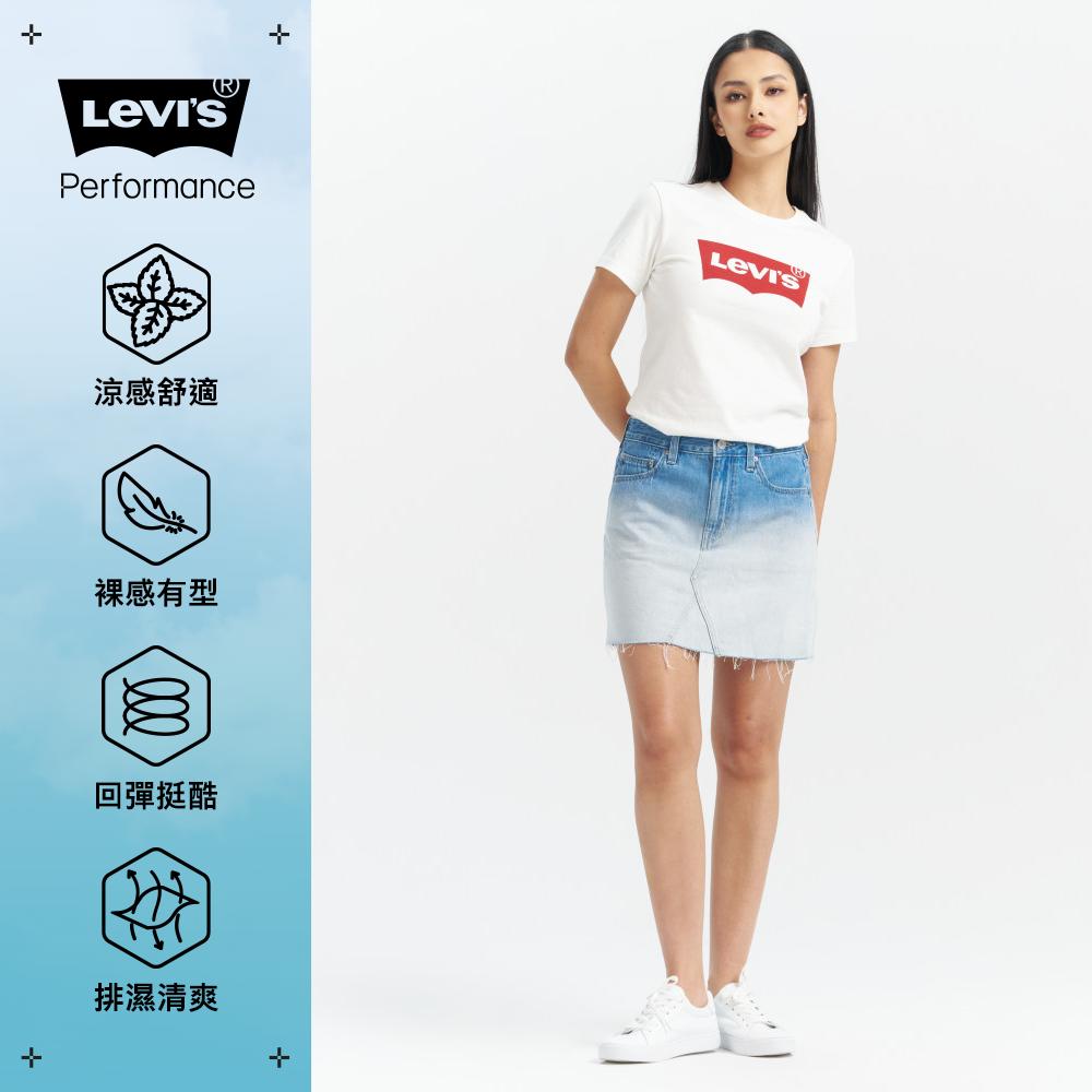 Levi’s® 牛仔裙 Performance Cool 牛仔短裙 撞色牛仔裙 涼感牛仔裙 人氣新品