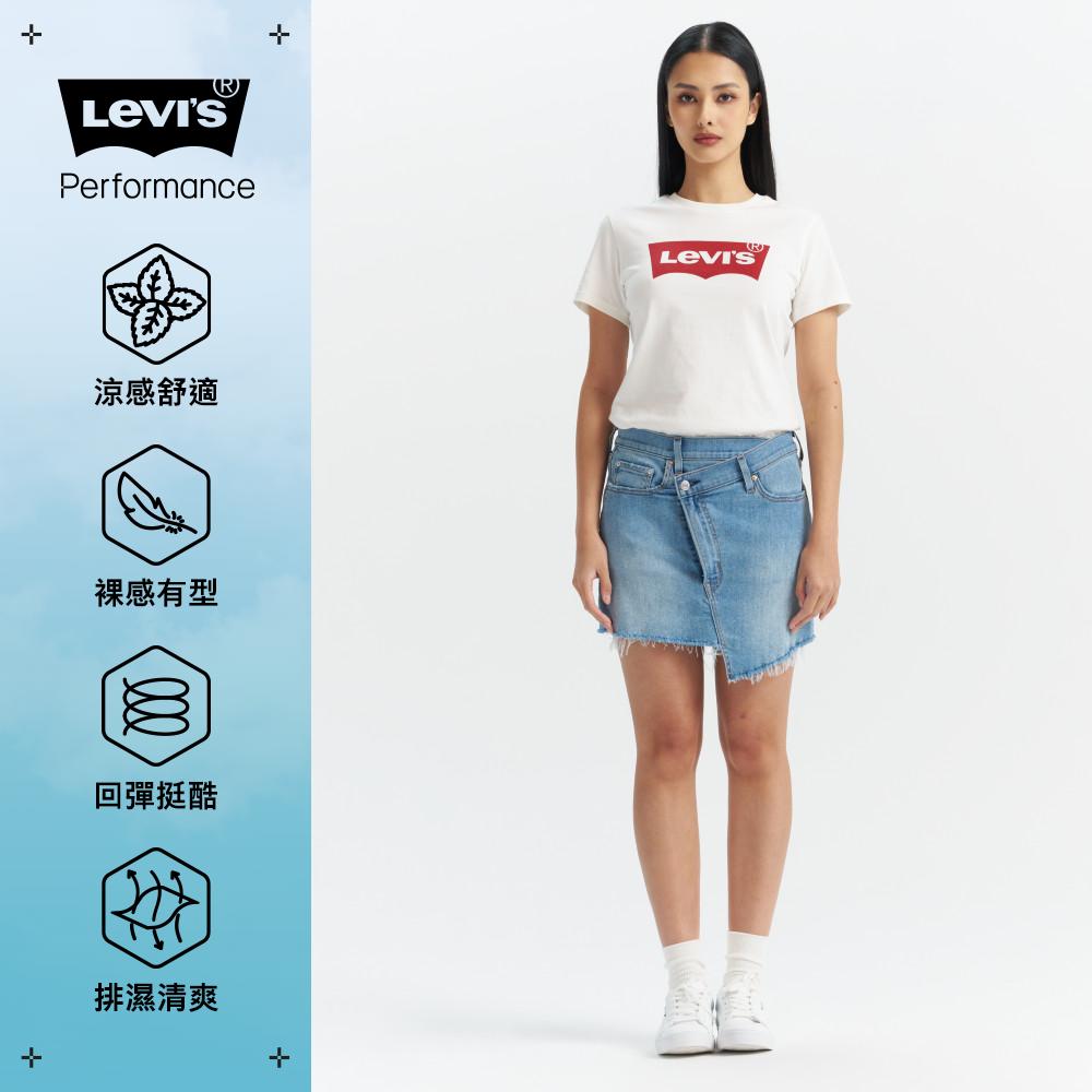 Levi’s® 牛仔裙 Performance Cool 牛仔短裙 丹寧裙 涼感牛仔裙 人氣新品