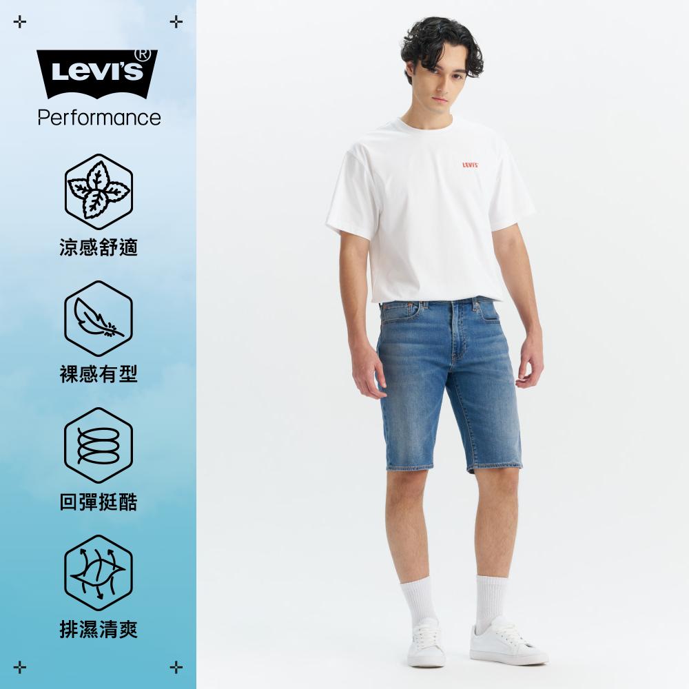 男款 405低腰膝上彈性牛仔短褲 Performance Cool 涼感牛仔短褲 人氣新品