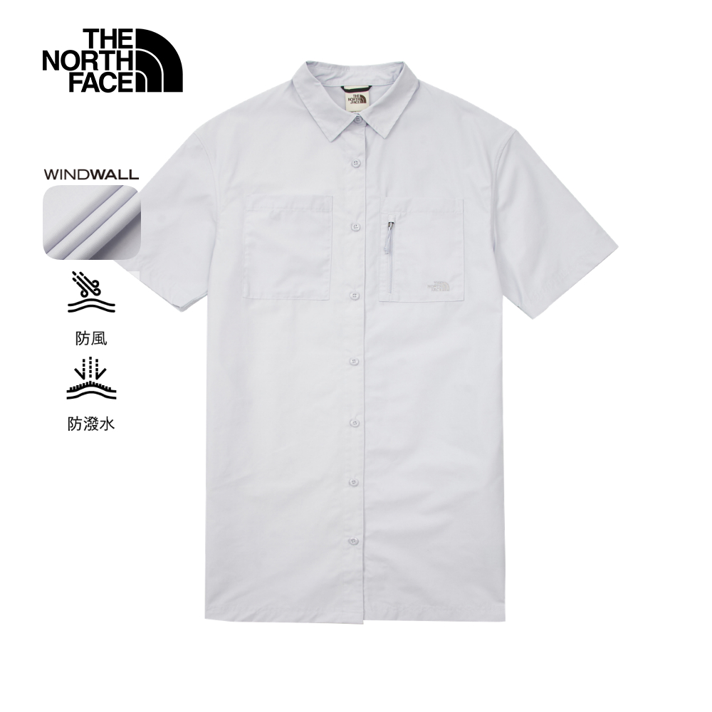 The North Face北面女款灰色DWR防潑水多口袋休閒裙子｜8C570TI_0