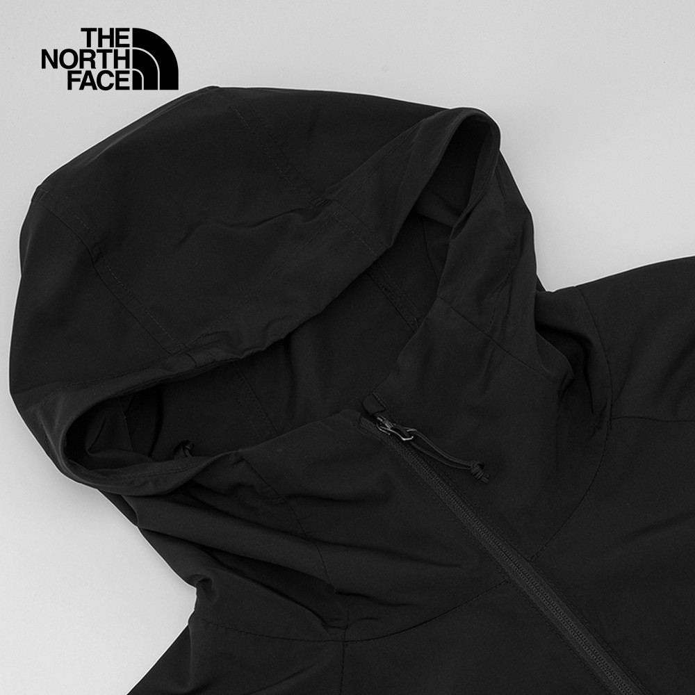 The North Face北面女款黑色UPF防曬防風外套｜8EXDJK3_4