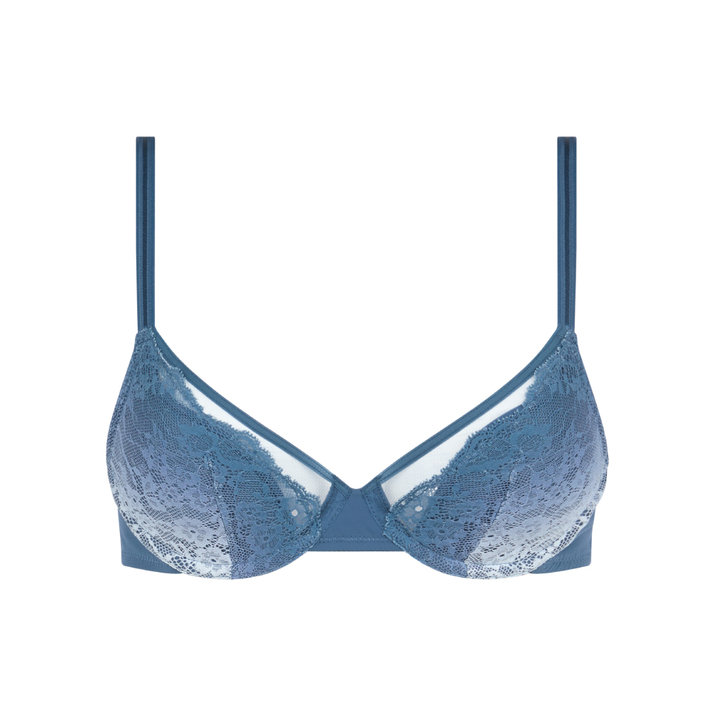 【Chantelle Pulp】深V Spacer T-Shirt Bra 內衣>CDE>水墨藍(22MND_A35)【Crush】_3