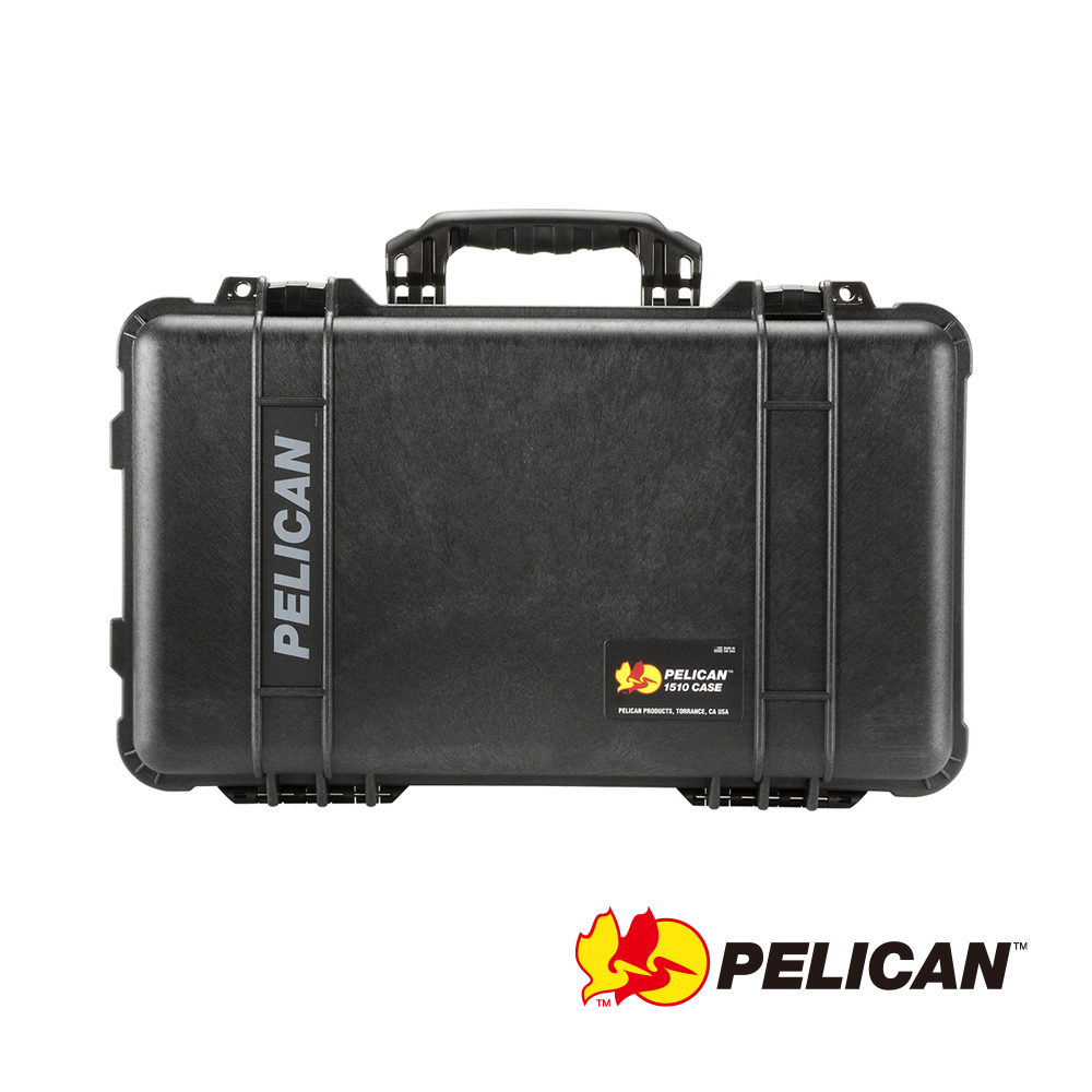 【PELICAN】1510 LFC 氣密箱含筆電頂層包+泡棉 黑色 公司貨_3
