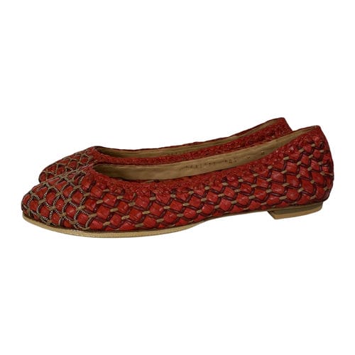 【台中廣三SOGO店】Salvatore Ferragamo/草編鞋/UK61/2/RF31210