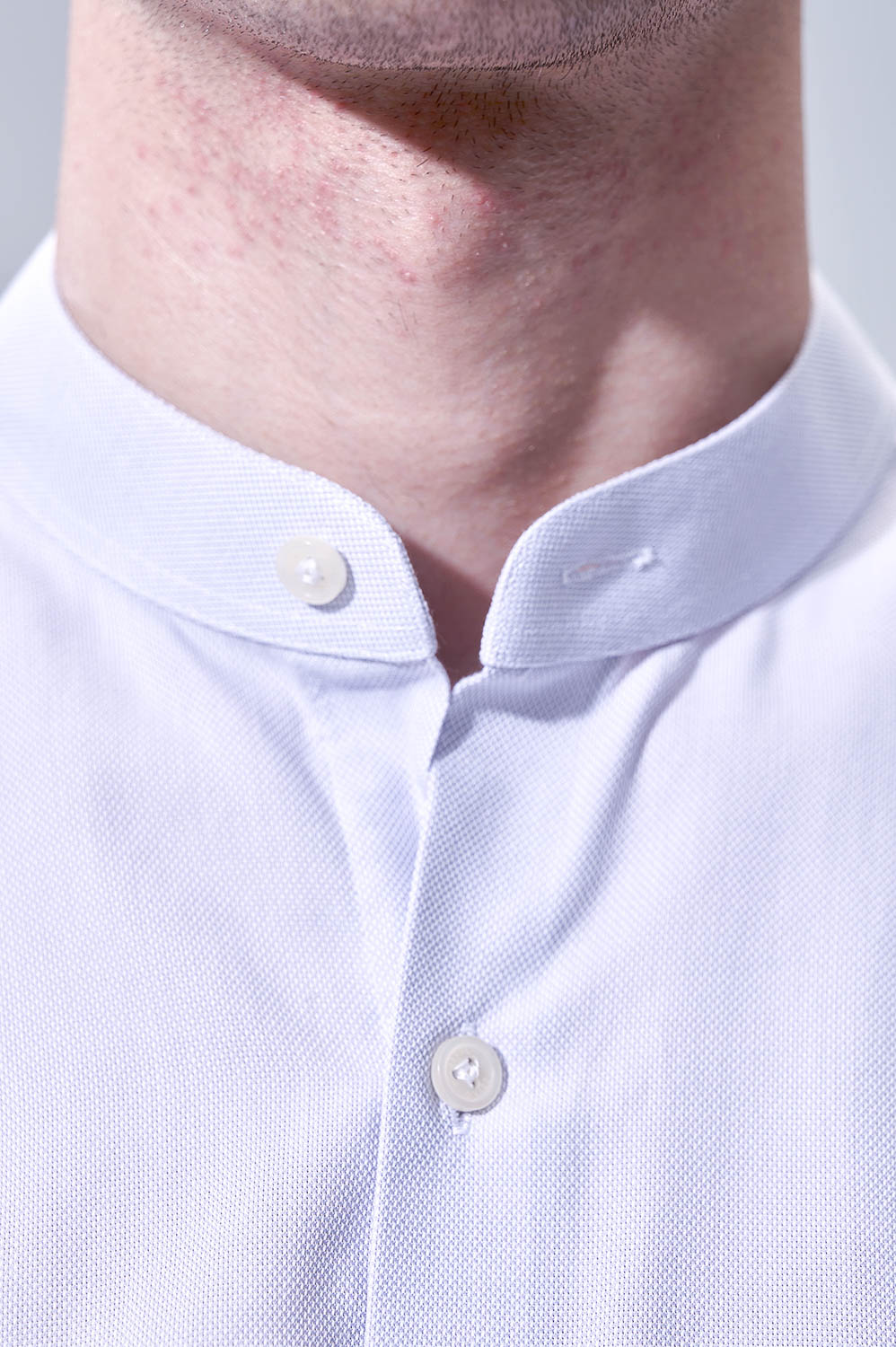 SST&C Silver Textured Leisure Fit Shirt | 00072503005_2