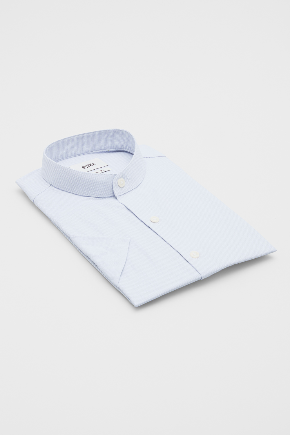 SST&C Silver Textured Leisure Fit Shirt | 00072503005_5