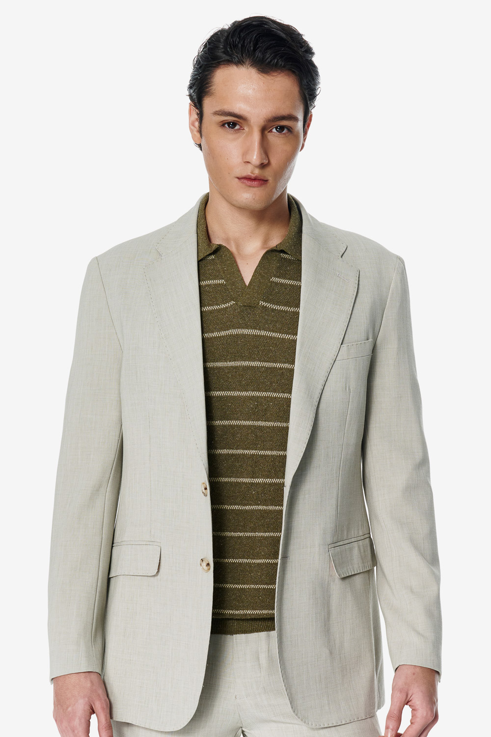 SST&C Lake Green Leisure Casual Blazer | 00112503006_0