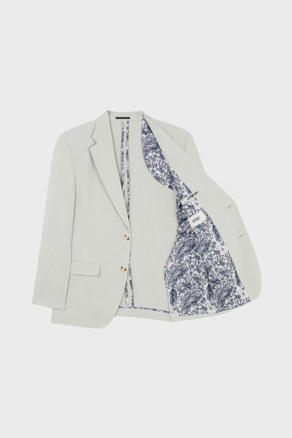 SST&C Lake Green Leisure Casual Blazer | 00112503006_7