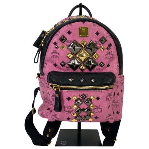【桃園統領店】MCM/後背包//MMK4AVE52PK001