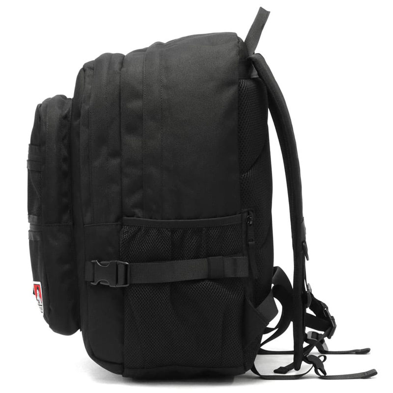 BEN DAVIS BDW-8301CL-71 NEW MESH XL PACK CL-2 大容量 多夾層 電腦 後背包 (黑底綠字)_1