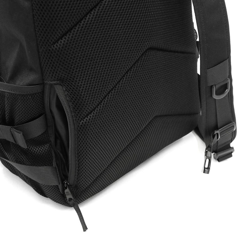 BEN DAVIS BDW-8301CL-71 NEW MESH XL PACK CL-2 大容量 多夾層 電腦 後背包 (黑底綠字)_8