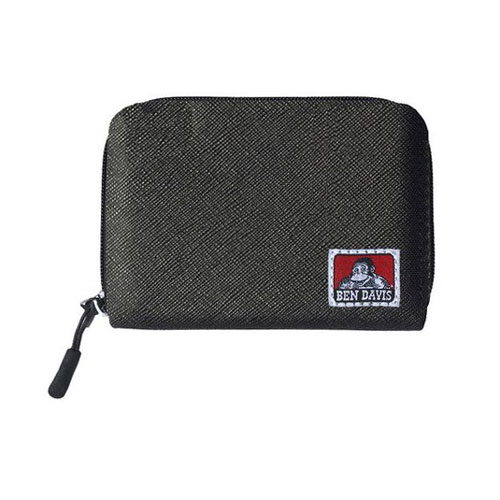 BEN DAVIS BDW-9313 ROUND ZIP WALLET 拉鍊 中夾 (四色)_2