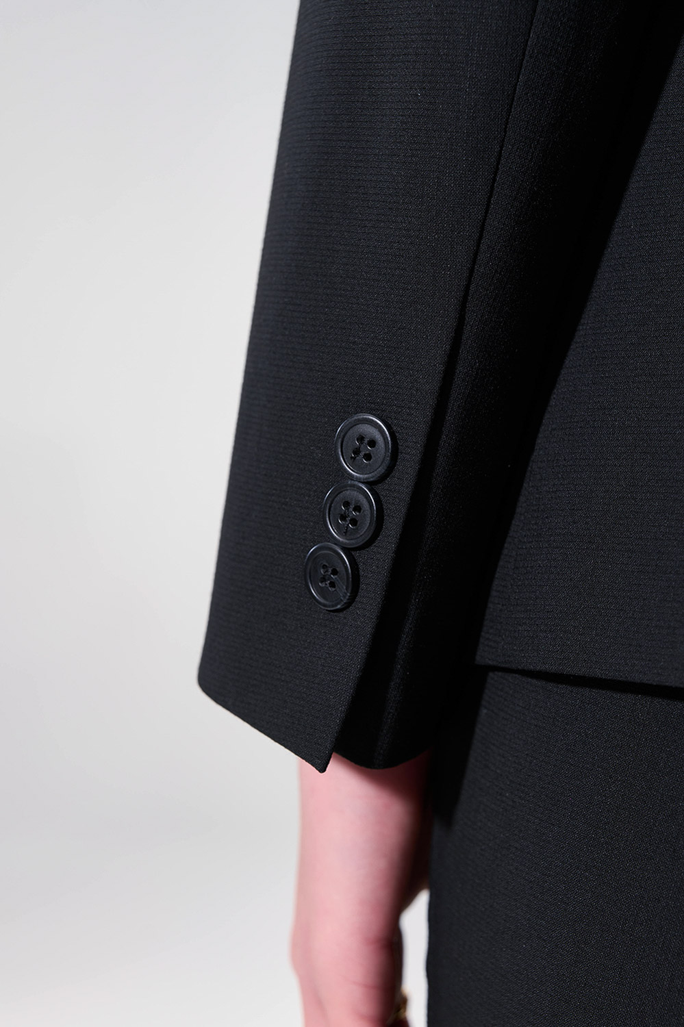 SST&C Black Leisure Fit Suit | 01012503002_2
