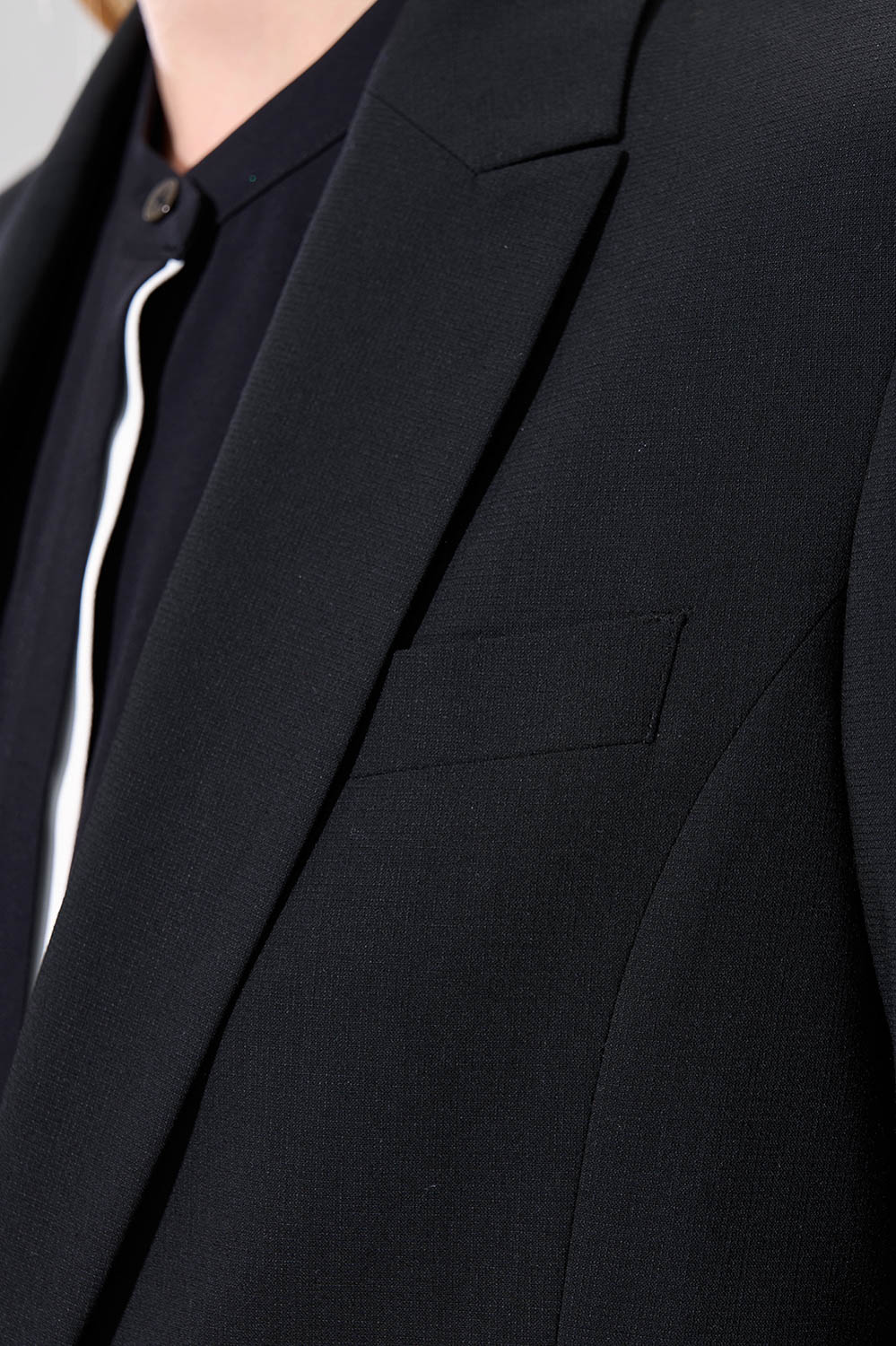 SST&C Black Leisure Fit Suit | 01012503002_4