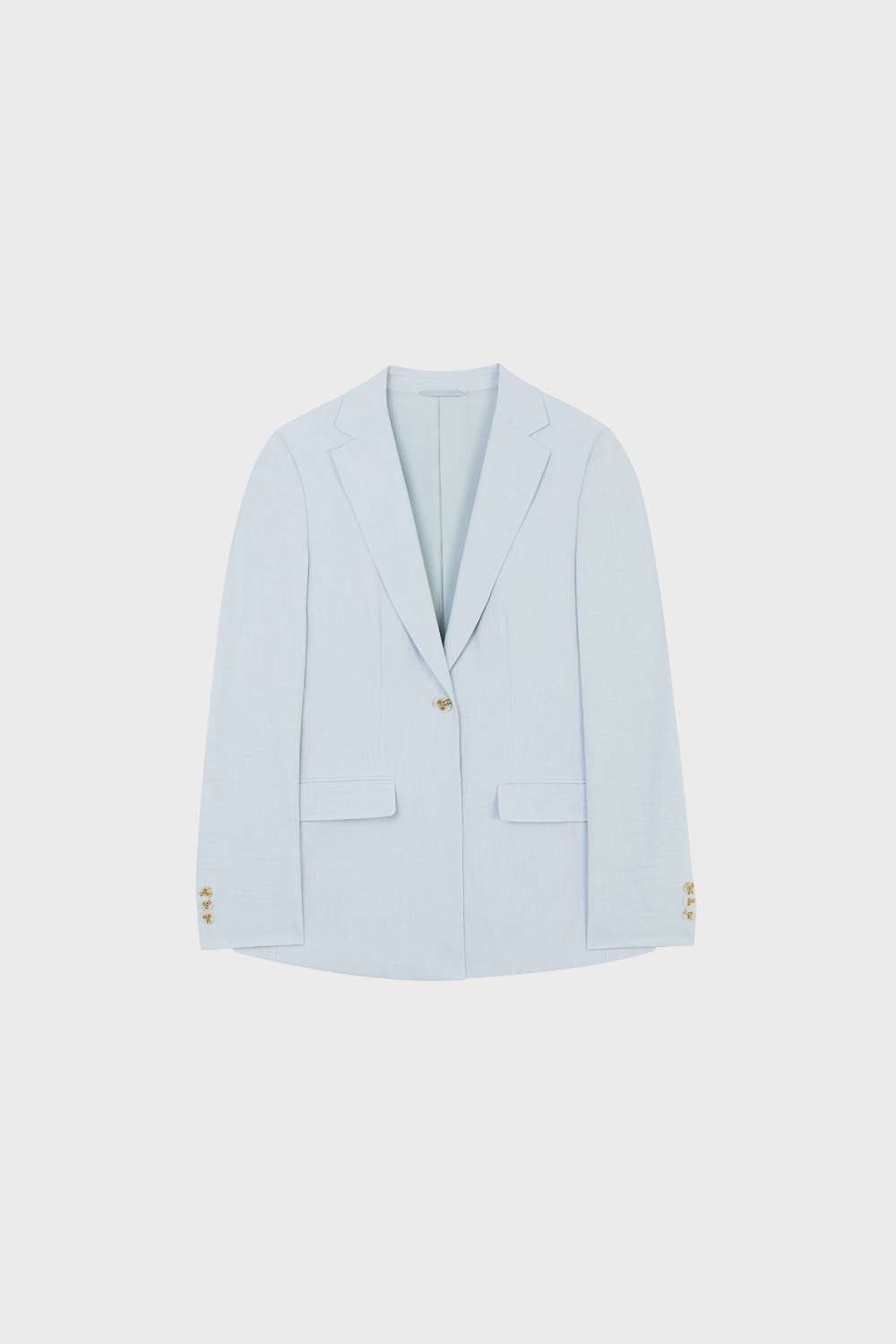 SST&C Light Pale Blue Slim Fit Suit | 01012503003_5