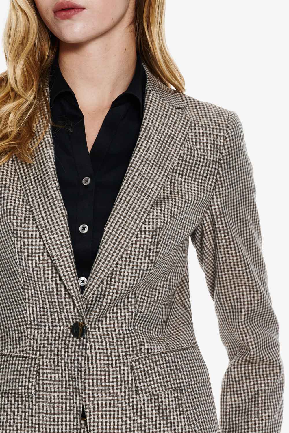 SST&C Classic Plaid Slim Fit Suit | 01012503004_3