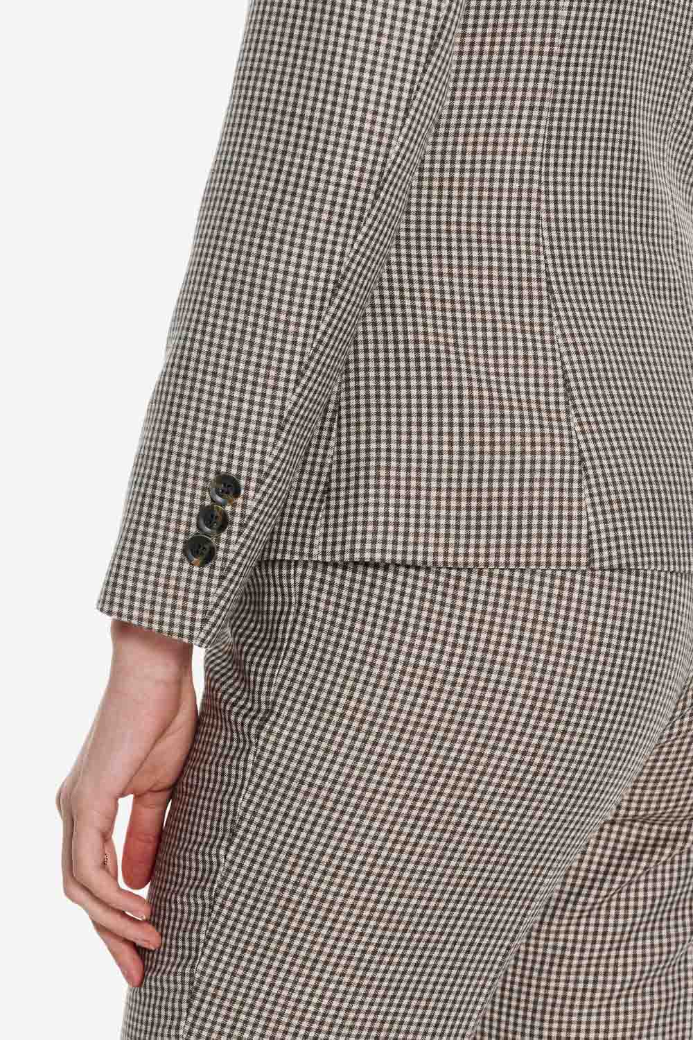 SST&C Classic Plaid Slim Fit Suit | 01012503004_4