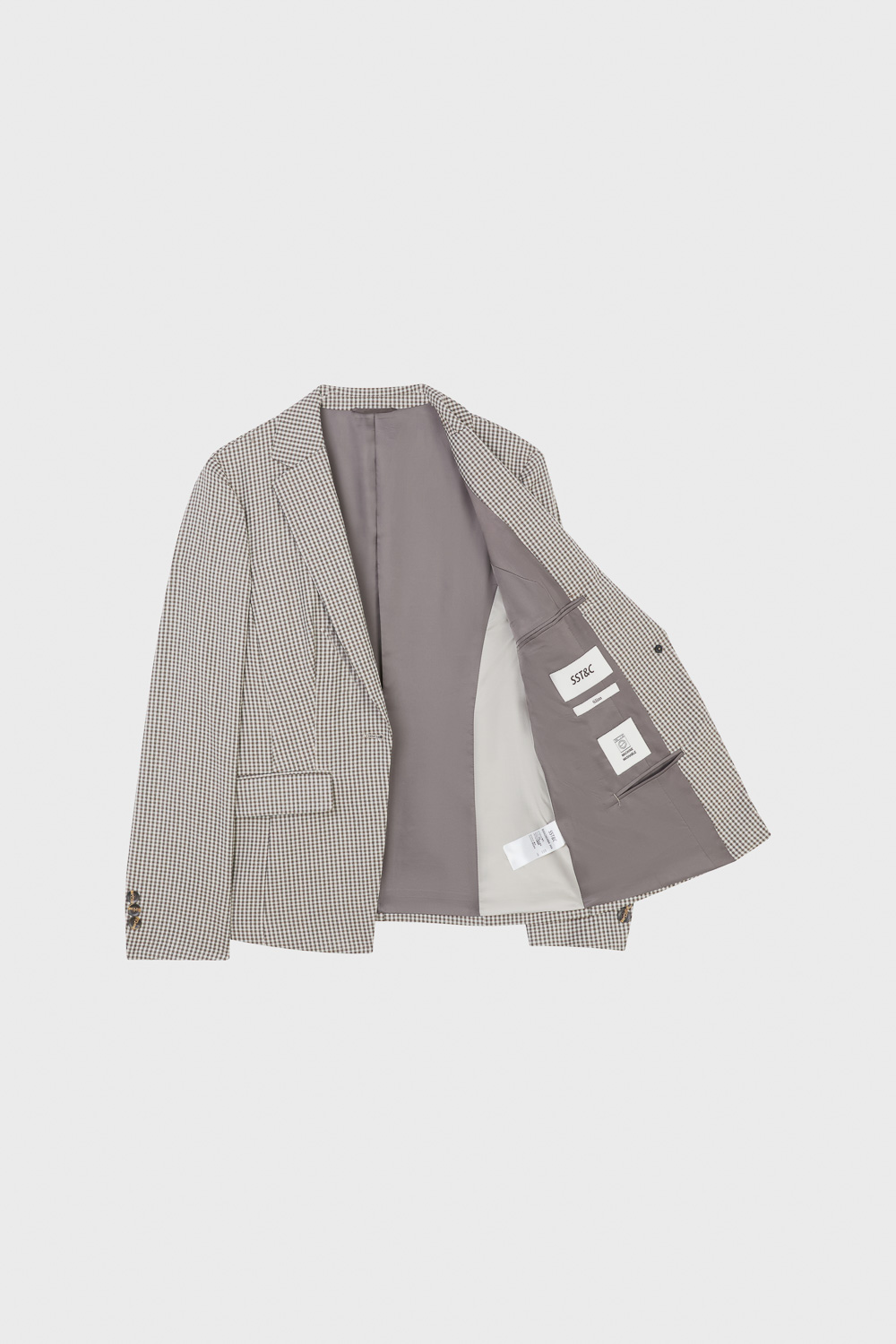 SST&C Classic Plaid Slim Fit Suit | 01012503004_6