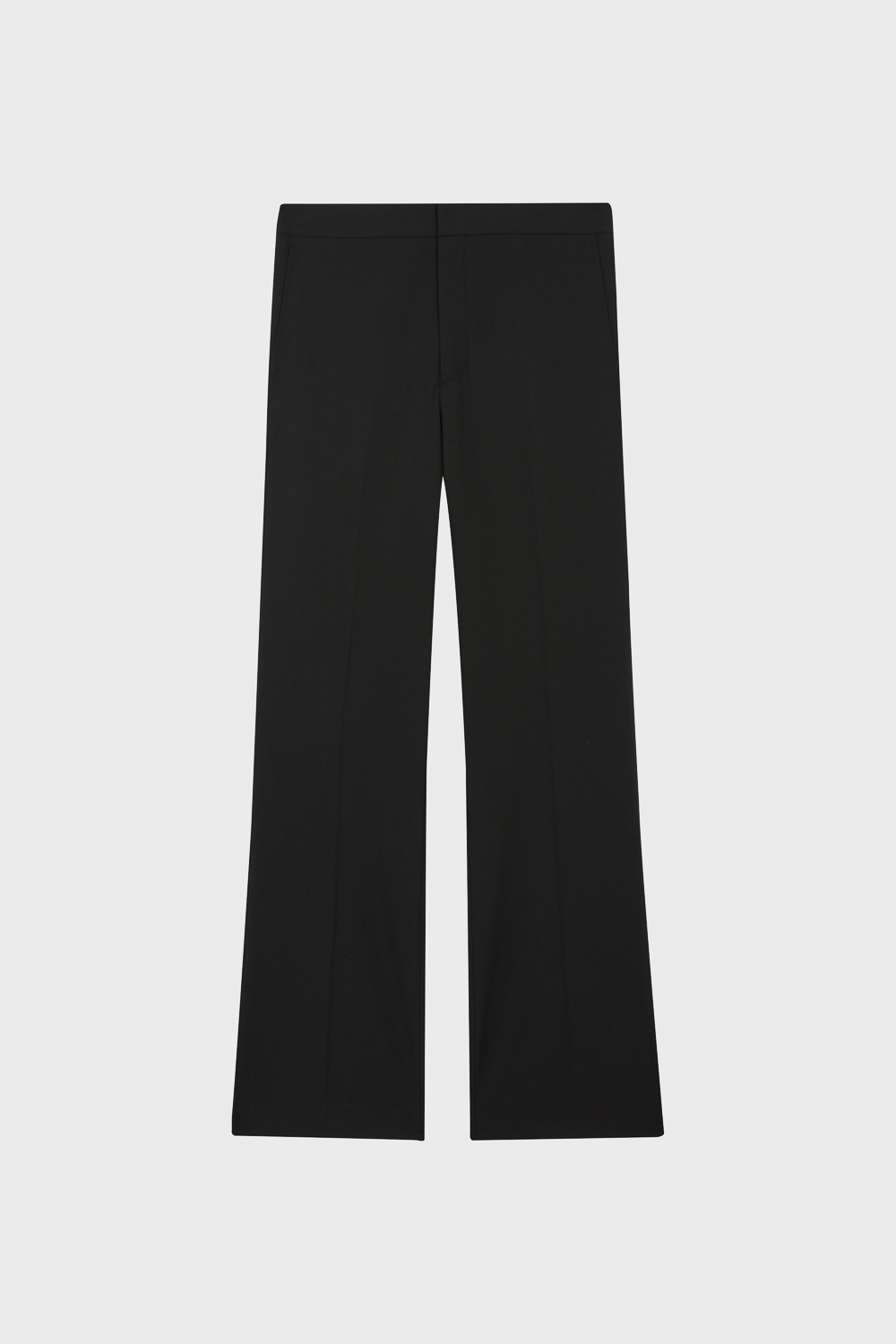 SST&C Black Classic Fit Trousers | 01022503002_5