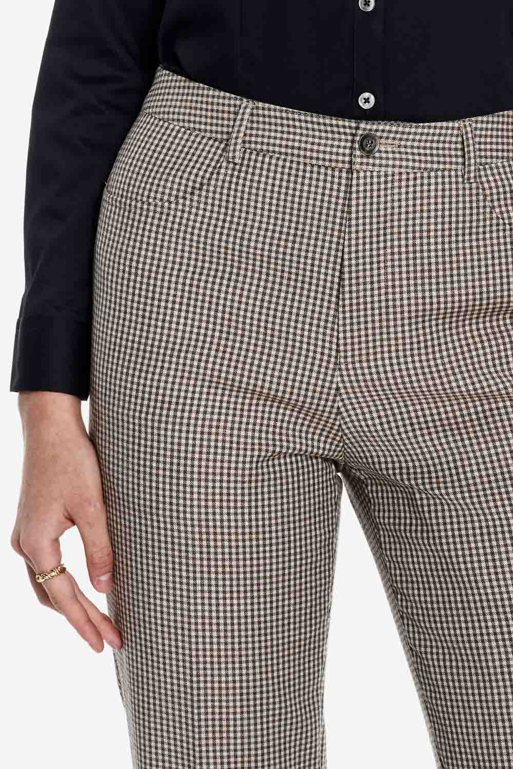 SST&C Classic Plaid Classic Fit Trousers | 01022503004_3