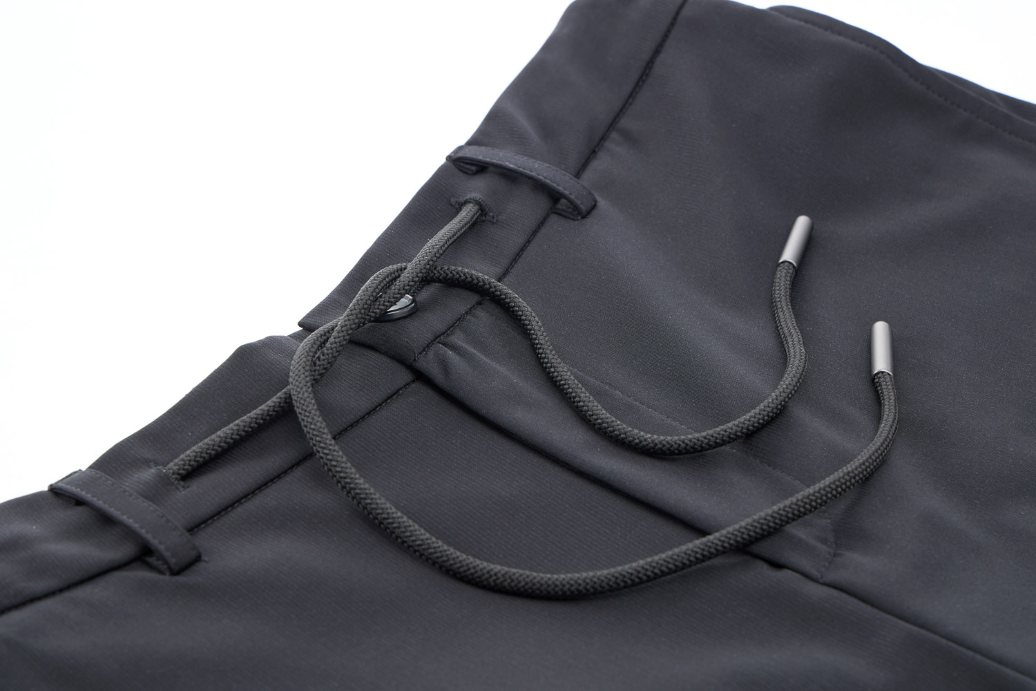 SST&C Black Slim Fit Trousers | 01022503005_7