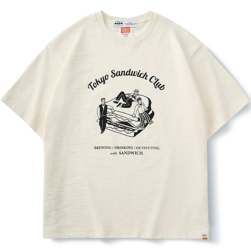 FILTER017 x B.D.O. 東京三明治俱樂部 BLT&MAN TEE 三明治與文化人 竹節棉 短T (二色)_1