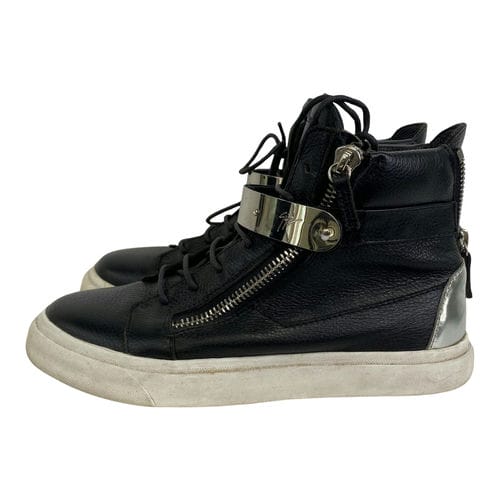 【台北西門店】Giuseppe Zanotti/高筒運動休閒鞋/42/