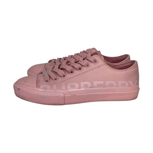 【高雄SKMPARK店】BURBERRY LONDON/低筒運動休閒鞋/38/130630A213