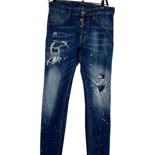 【環球板橋車站店】DSQUARED2/直筒褲/其他/S74LB0446