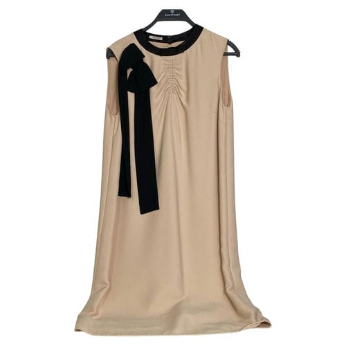 【環球屏東店】MIU MIU/細肩帶洋裝/40/MF3313