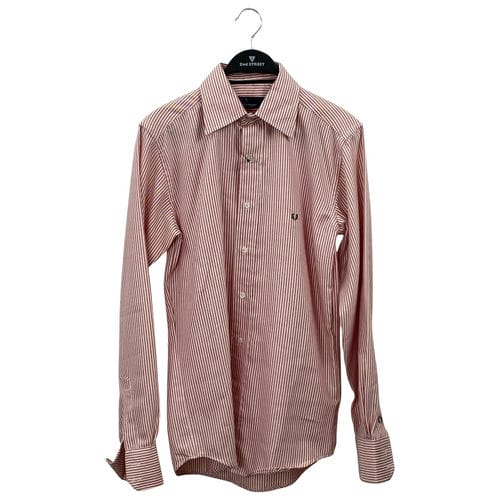 【環球屏東店】FRED PERRY/長袖襯衫/S/