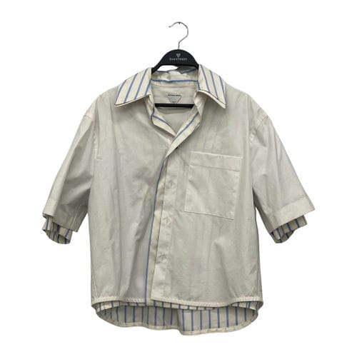 【桃園統領店】BOTTEGA VENETA/短袖襯衫/38/750050 V3E50